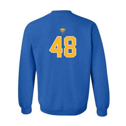 Pittsburgh - NCAA Baseball : Andrew Luczak - Classic Shersey Crewneck Sweatshirt-1