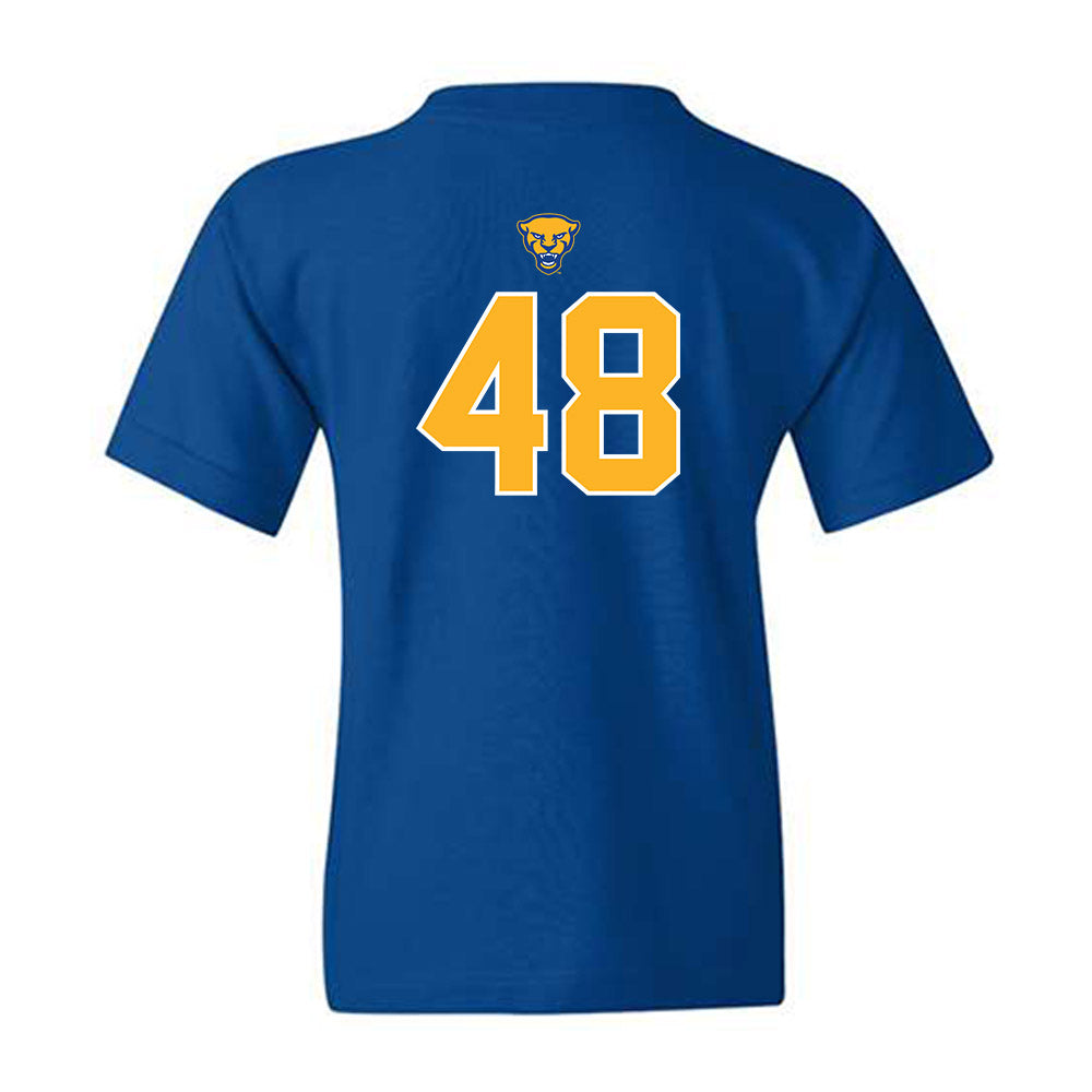 Pittsburgh - NCAA Baseball : Andrew Luczak - Classic Shersey Youth T-Shirt-1