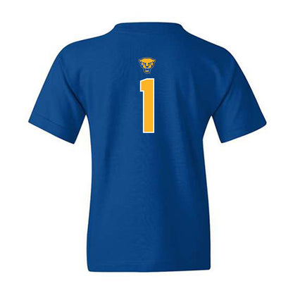 Pittsburgh - NCAA Baseball : Trey Fenderson - Classic Shersey Youth T-Shirt-1
