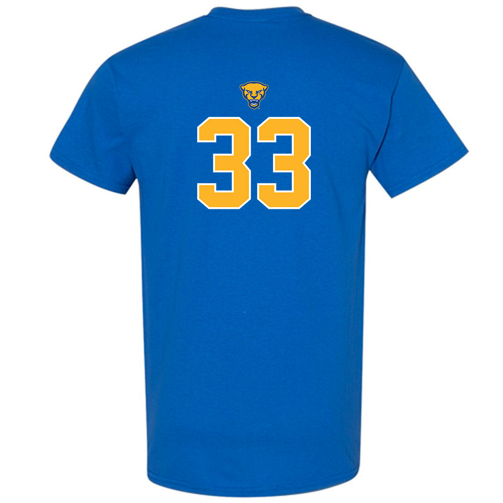 Pittsburgh - NCAA Baseball : Carter Dierdorf - Classic Shersey T-Shirt-1