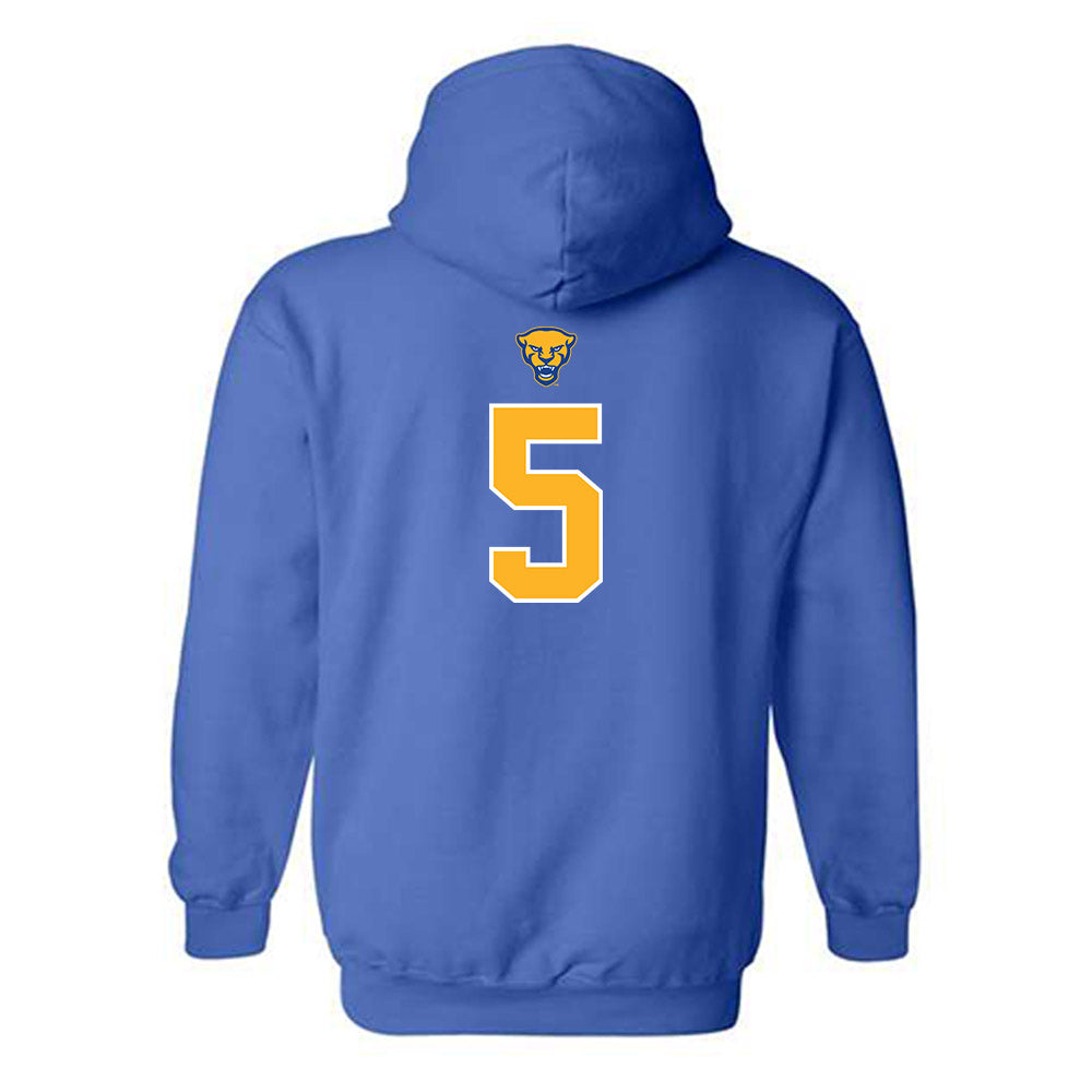 Pittsburgh - NCAA Baseball : Joey Baran - Classic Shersey Hooded Sweatshirt-1