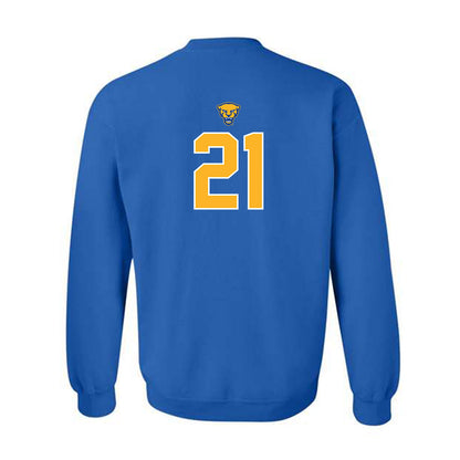 Pittsburgh - NCAA Baseball : Eddie Smink - Classic Shersey Crewneck Sweatshirt-1