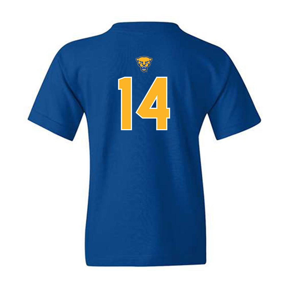Pittsburgh - NCAA Baseball : Mikey Gray - Classic Shersey Youth T-Shirt-1