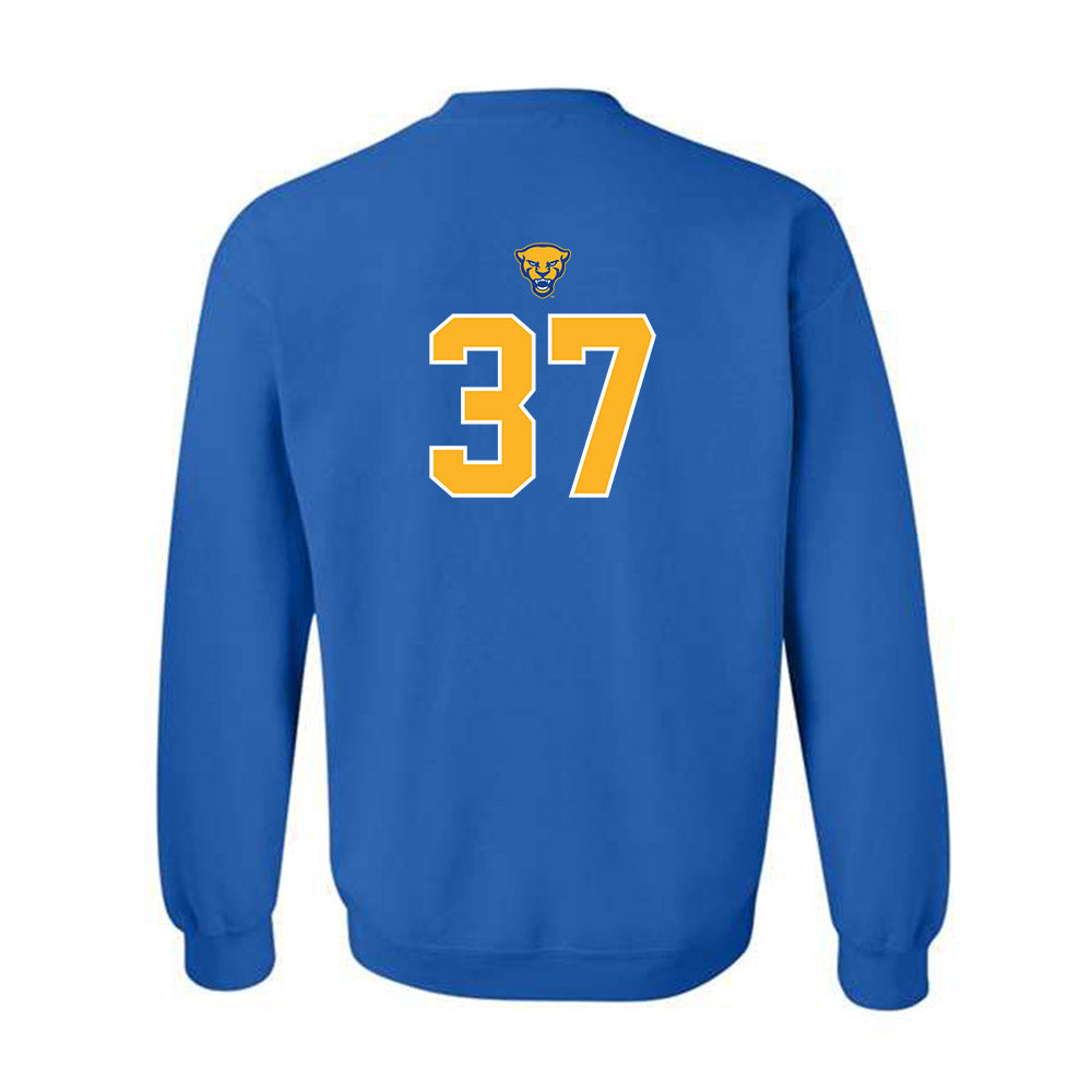 Pittsburgh - NCAA Baseball : JT Adams - Classic Shersey Crewneck Sweatshirt-1