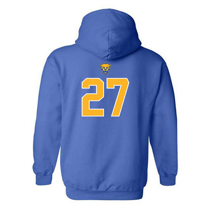 Pittsburgh - NCAA Baseball : Chase Kriebel - Classic Shersey Hooded Sweatshirt-1