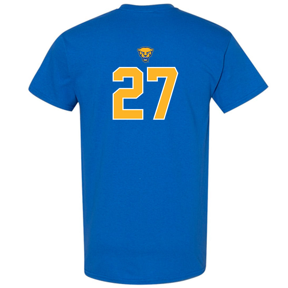 Pittsburgh - NCAA Baseball : Chase Kriebel - Classic Shersey T-Shirt-1