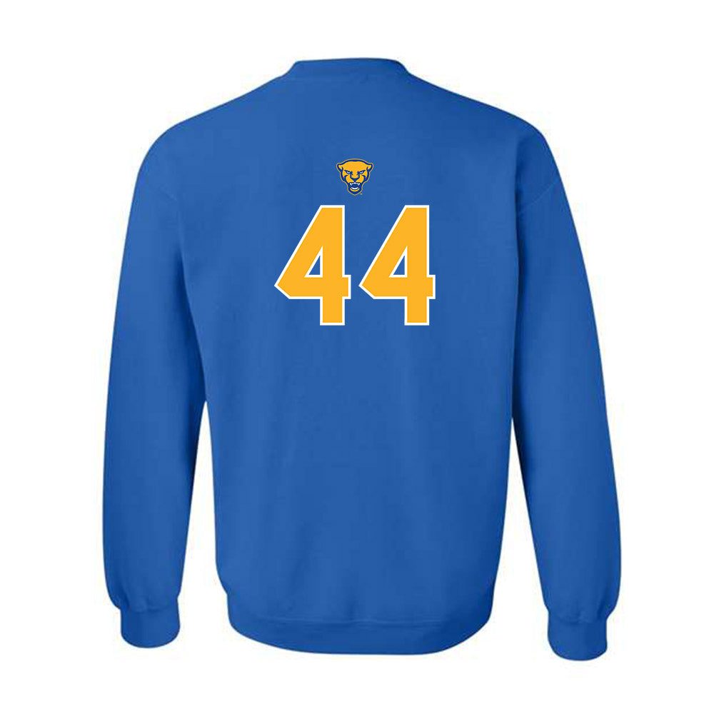 Pittsburgh - NCAA Baseball : Benjamin Asmussen - Classic Shersey Crewneck Sweatshirt-1