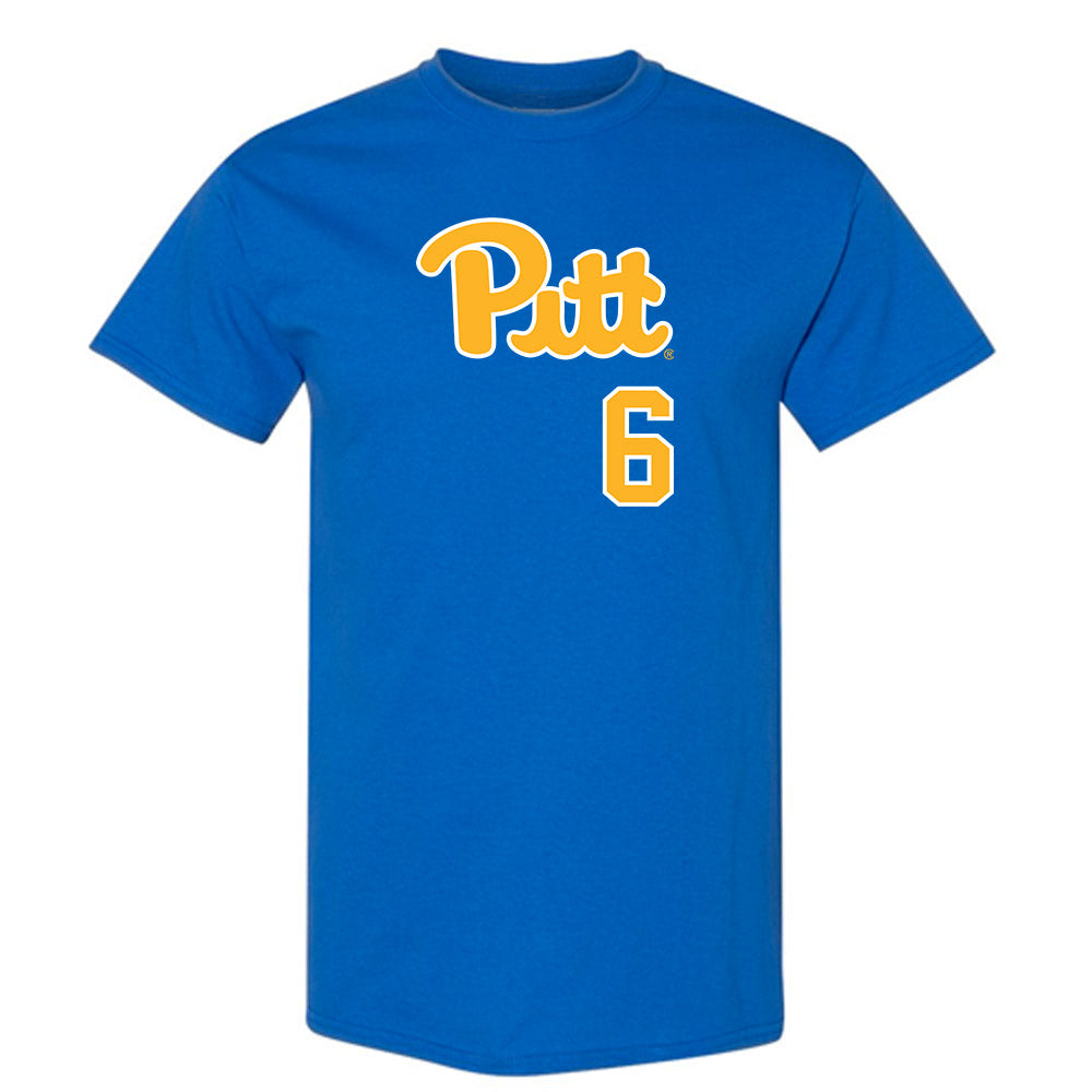 Pittsburgh - NCAA Baseball : John Badala - Classic Shersey T-Shirt-0