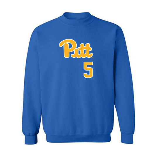 Pittsburgh - NCAA Baseball : Joey Baran - Classic Shersey Crewneck Sweatshirt-0
