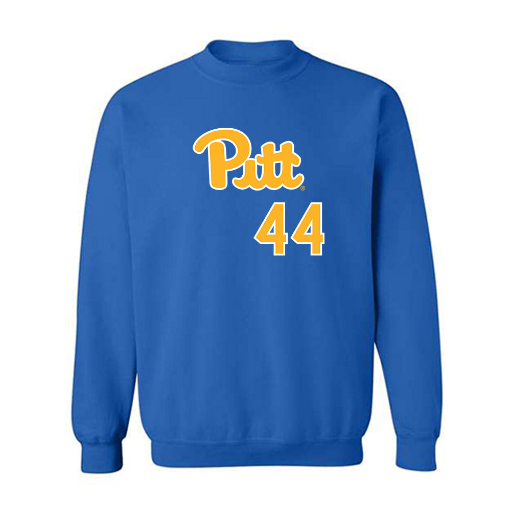Pittsburgh - NCAA Baseball : Benjamin Asmussen - Classic Shersey Crewneck Sweatshirt-0