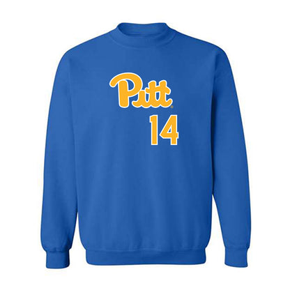 Pittsburgh - NCAA Baseball : Mikey Gray - Classic Shersey Crewneck Sweatshirt-0