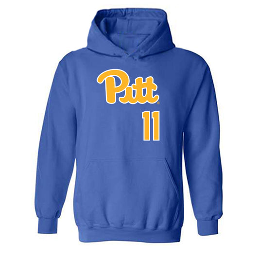 Pittsburgh - NCAA Baseball : Ryan Apaliski - Classic Shersey Hooded Sweatshirt-0