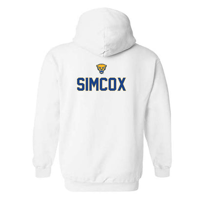 Pittsburgh - NCAA Women's Gymnastics : Darbi Simcox - Sports Shersey Hooded Sweatshirt-1