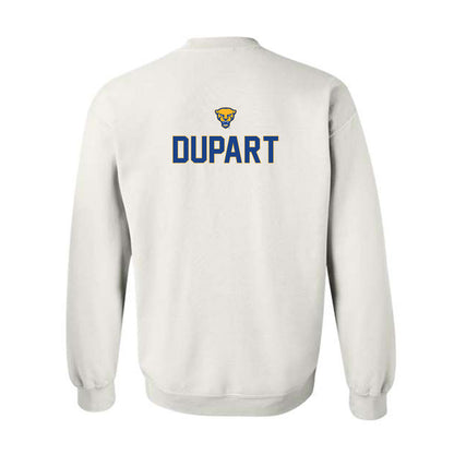 Pittsburgh - NCAA Women's Gymnastics : Audrey Dupart - Sports Shersey Crewneck Sweatshirt-1