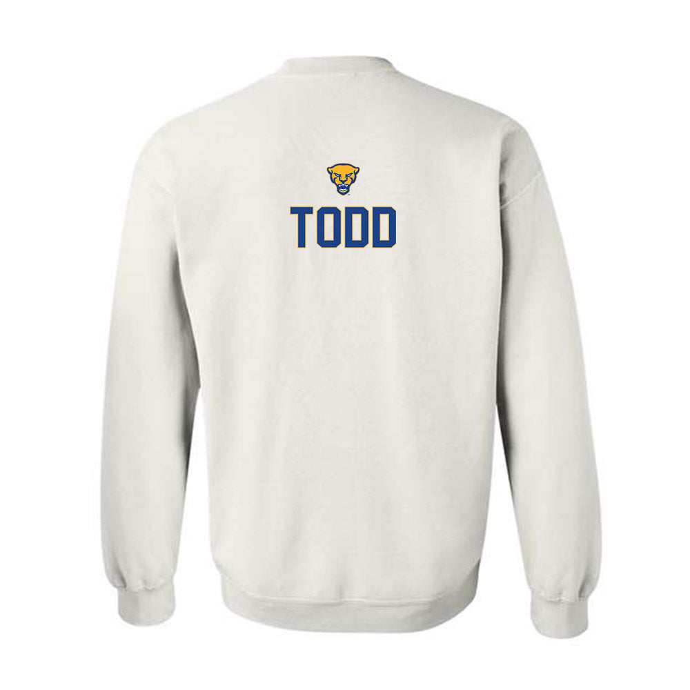 Pittsburgh - NCAA Women's Gymnastics : Emily Todd - Sports Shersey Crewneck Sweatshirt-1
