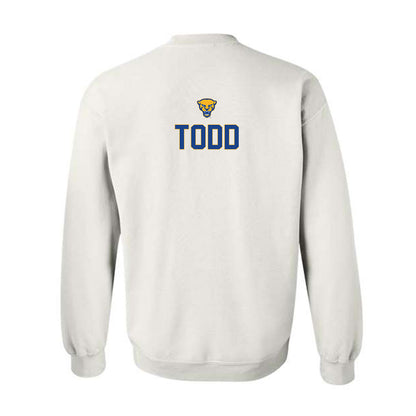 Pittsburgh - NCAA Women's Gymnastics : Emily Todd - Sports Shersey Crewneck Sweatshirt-1