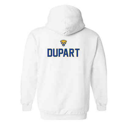 Pittsburgh - NCAA Women's Gymnastics : Audrey Dupart - Sports Shersey Hooded Sweatshirt-1