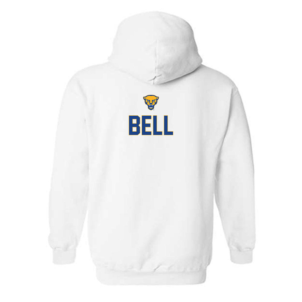 Pittsburgh - NCAA Women's Gymnastics : Madi Bell - Sports Shersey Hooded Sweatshirt-1