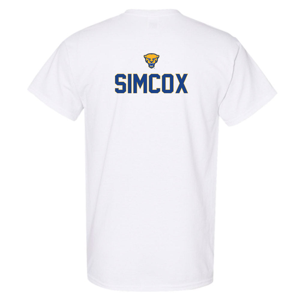 Pittsburgh - NCAA Women's Gymnastics : Darbi Simcox - Sports Shersey T-Shirt-1