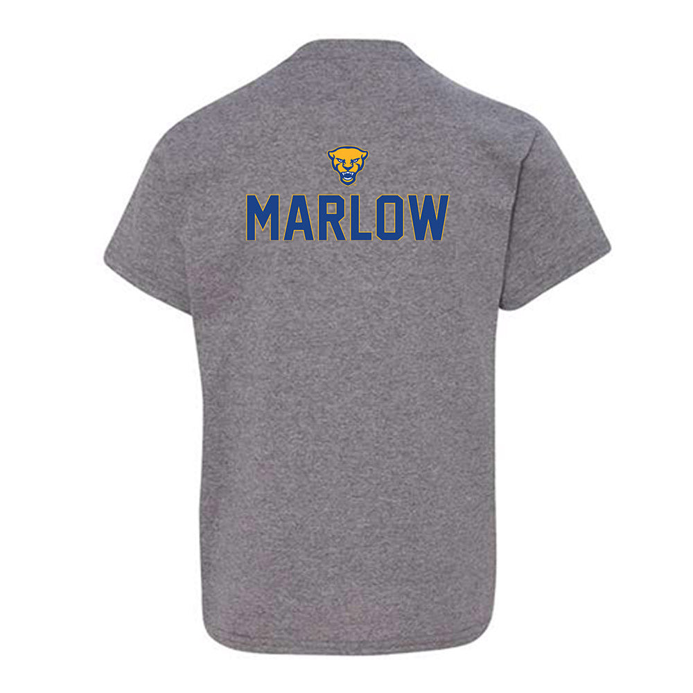 Pittsburgh - NCAA Wrestling : Bode Marlow - Sports Shersey Youth T-Shirt-1