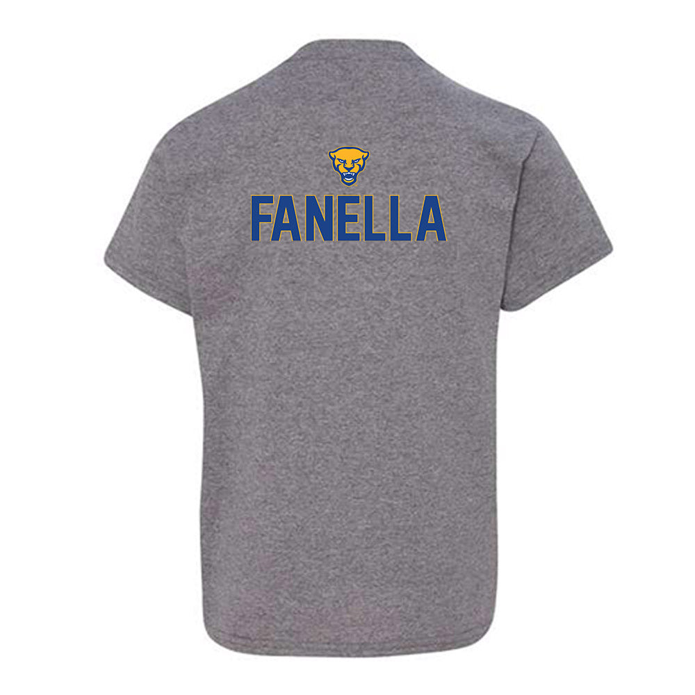 Pittsburgh - NCAA Wrestling : Nico Fanella - Sports Shersey Youth T-Shirt-1