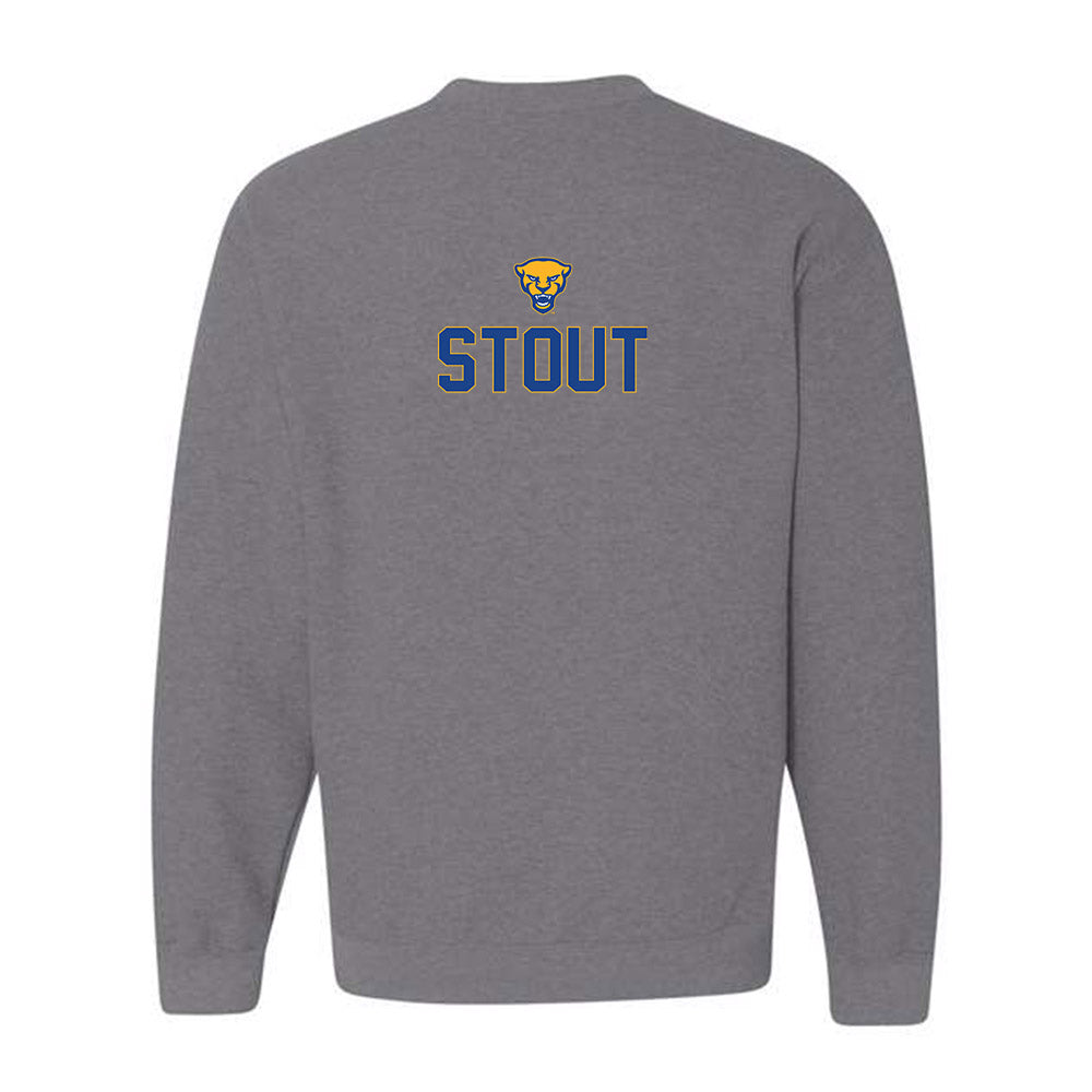 Pittsburgh - NCAA Wrestling : Mac Stout - Sports Shersey Crewneck Sweatshirt-1