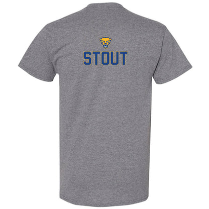 Pittsburgh - NCAA Wrestling : Mac Stout - Sports Shersey T-Shirt-1