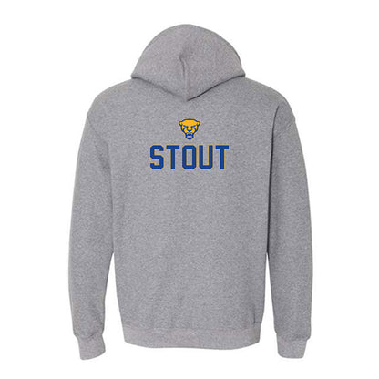 Pittsburgh - NCAA Wrestling : Mac Stout - Sports Shersey Hooded Sweatshirt-1