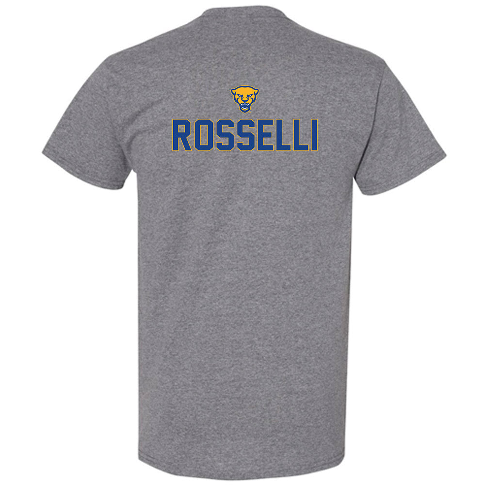 Pittsburgh - NCAA Wrestling : Jaxson Rosselli - Sports Shersey T-Shirt-1