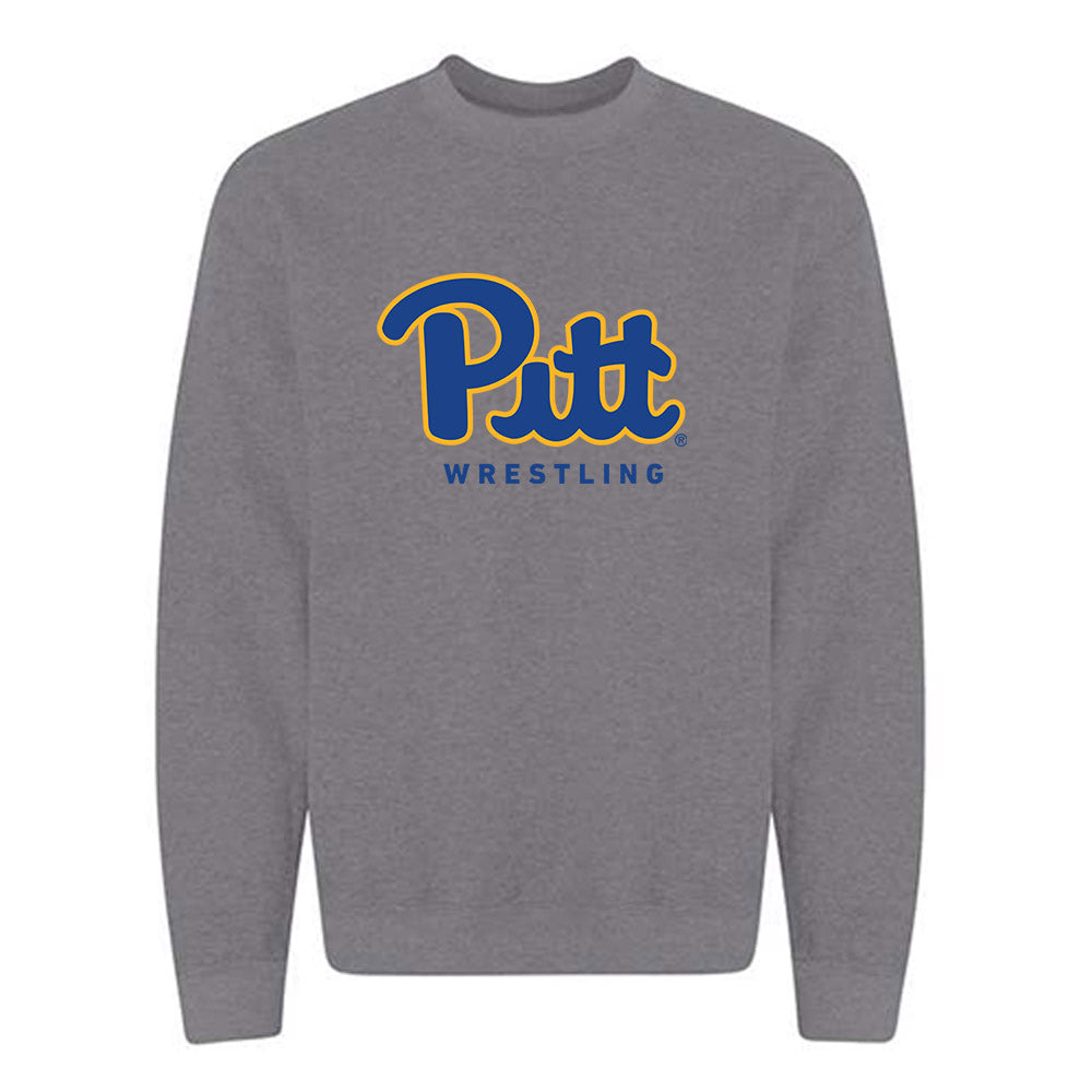 Pittsburgh - NCAA Wrestling : Bode Marlow - Sports Shersey Crewneck Sweatshirt-0
