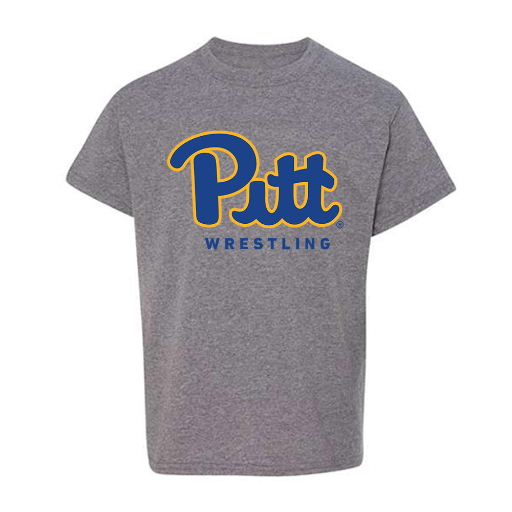 Pittsburgh - NCAA Wrestling : Bode Marlow - Sports Shersey Youth T-Shirt-0