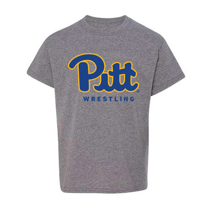 Pittsburgh - NCAA Wrestling : Bode Marlow - Sports Shersey Youth T-Shirt-0