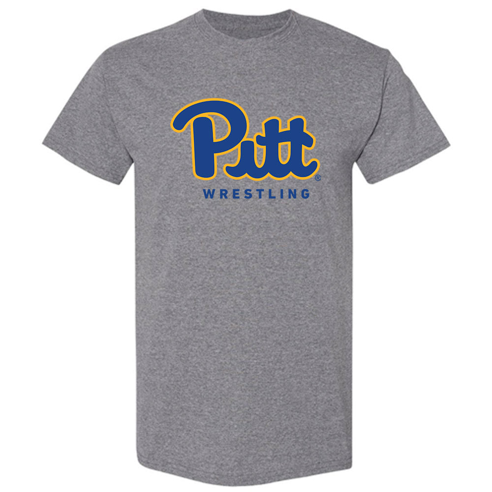 Pittsburgh - NCAA Wrestling : Mac Stout - Sports Shersey T-Shirt-0