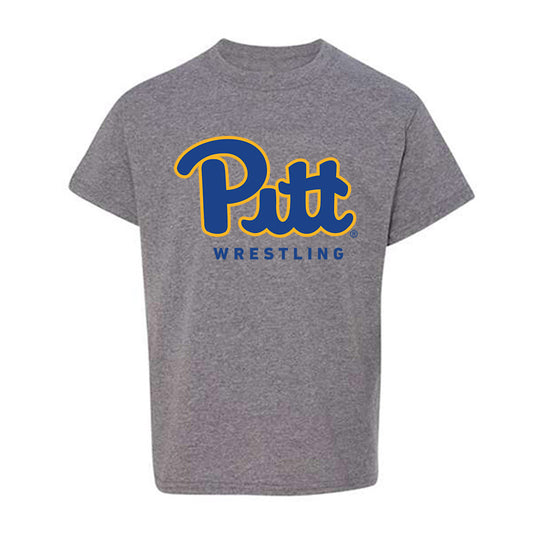 Pittsburgh - NCAA Wrestling : Kyle Scott - Sports Shersey Youth T-Shirt-0