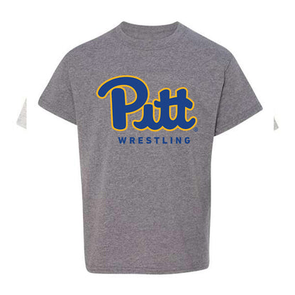 Pittsburgh - NCAA Wrestling : Mateo De La Pena - Sports Shersey Youth T-Shirt