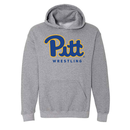 Pittsburgh - NCAA Wrestling : Dylan Evans - Sports Shersey Hooded Sweatshirt-0