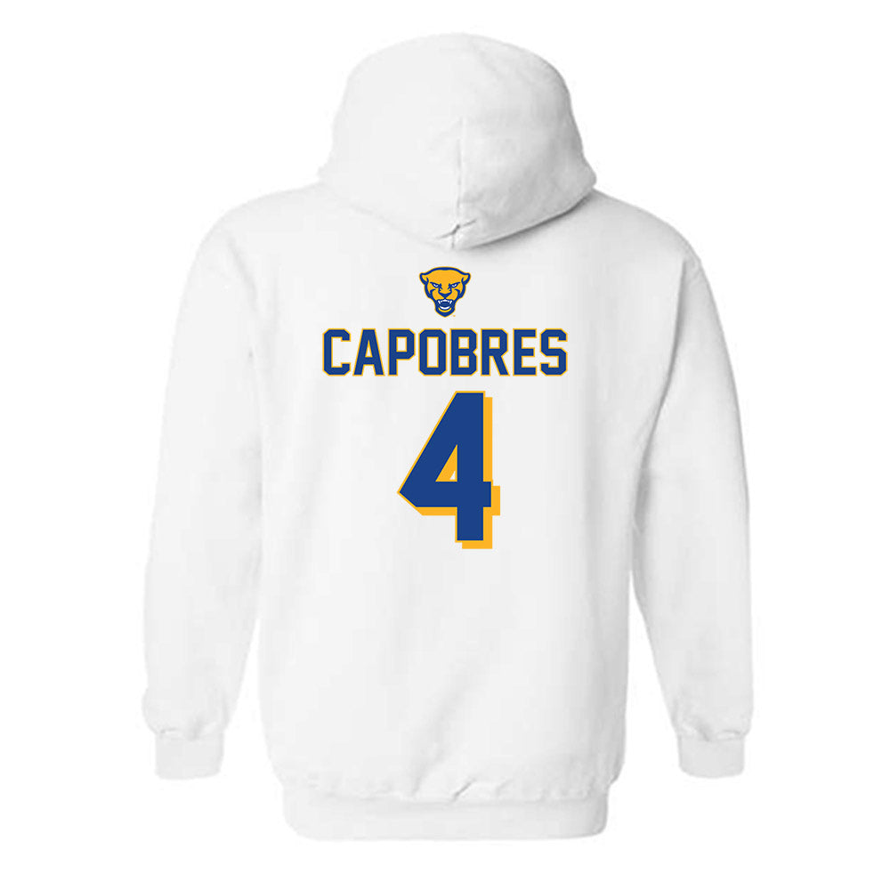 Pittsburgh - NCAA Women's Lacrosse : Anna Capobres - Sports Shersey Hooded Sweatshirt-1