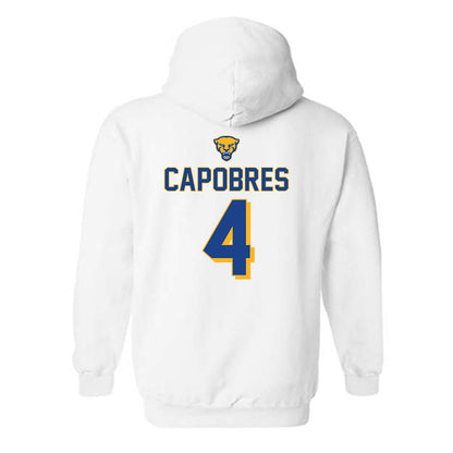 Pittsburgh - NCAA Women's Lacrosse : Anna Capobres - Sports Shersey Hooded Sweatshirt-1