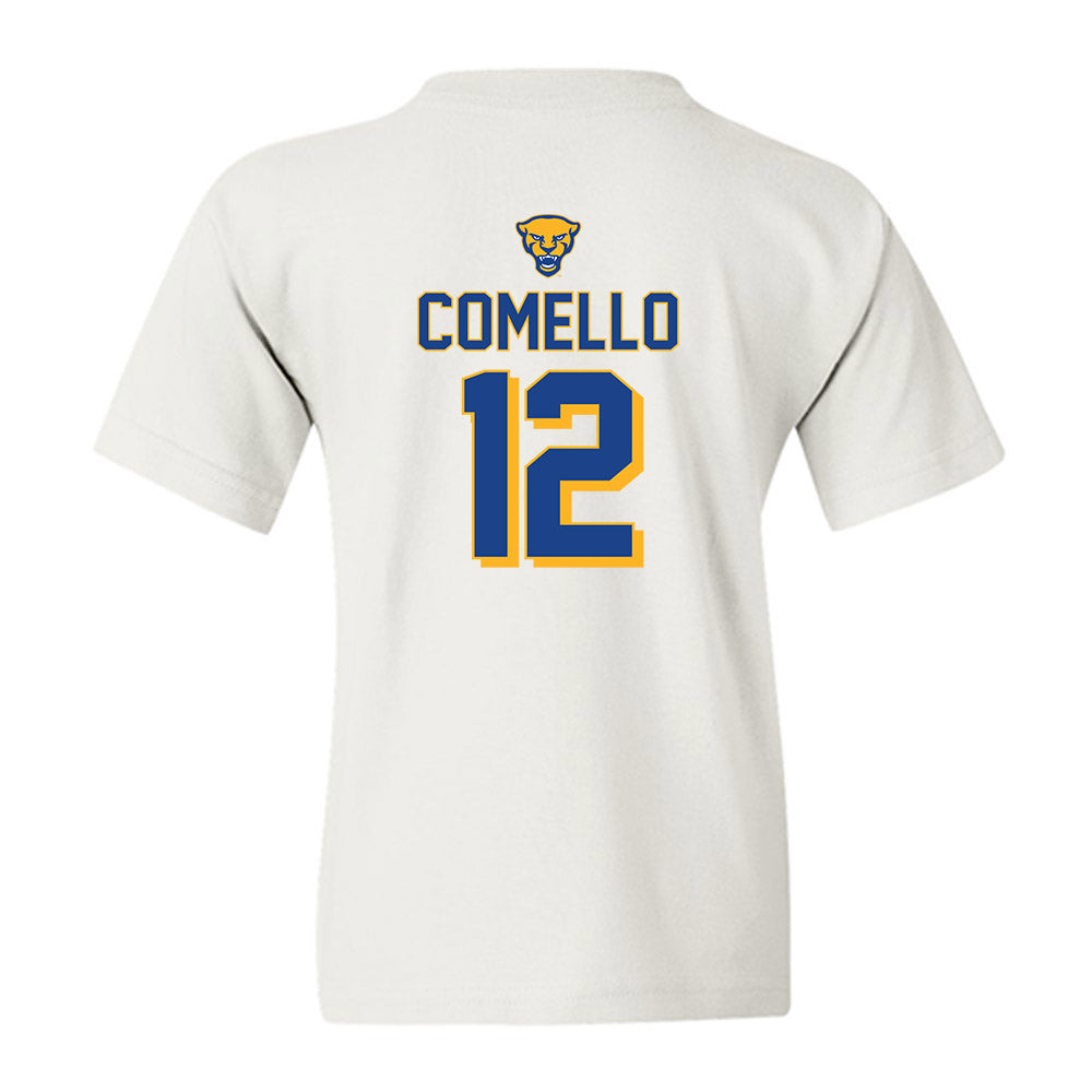 Pittsburgh - NCAA Women's Lacrosse : Lilly Comello - Sports Shersey Youth T-Shirt-1
