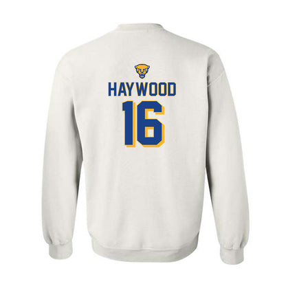 Pittsburgh - NCAA Women's Lacrosse : Amelia Haywood - Sports Shersey Crewneck Sweatshirt-1