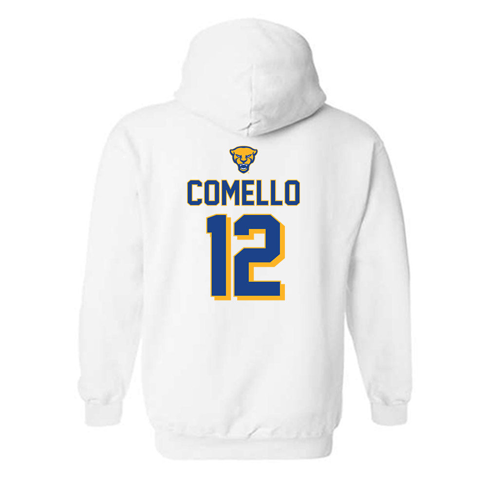 Pittsburgh - NCAA Women's Lacrosse : Lilly Comello - Sports Shersey Hooded Sweatshirt-1