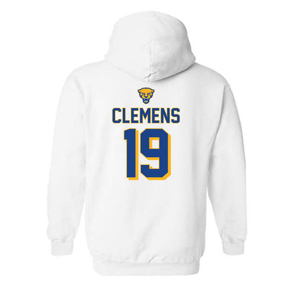 Pittsburgh - NCAA Women's Lacrosse : Emily Clemens - Sports Shersey Hooded Sweatshirt-1