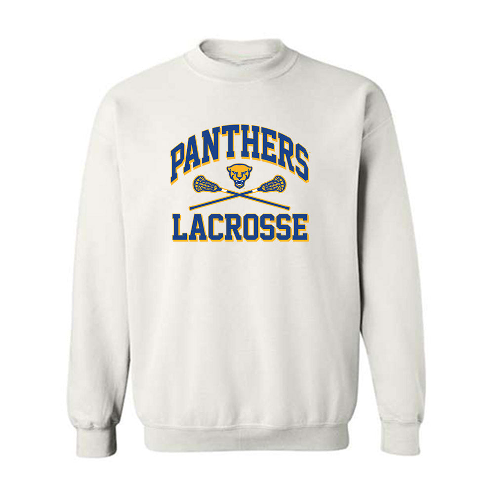 Pittsburgh - NCAA Women's Lacrosse : Madeline Mill - Sports Shersey Crewneck Sweatshirt-0