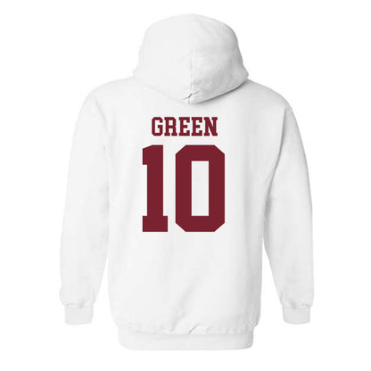 Charleston - NCAA Men's Basketball : Max Green - Sports Shersey Hooded Sweatshirt-1