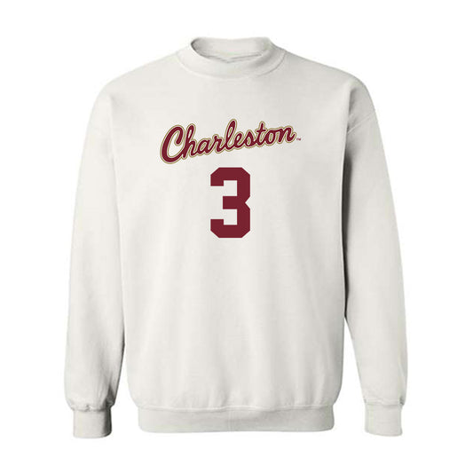 Charleston - NCAA Men's Basketball : Mister Dean - Sports Shersey Crewneck Sweatshirt-0