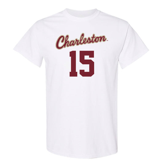 Charleston - NCAA Men's Basketball : Will Mortimore - Sports Shersey T-Shirt-0