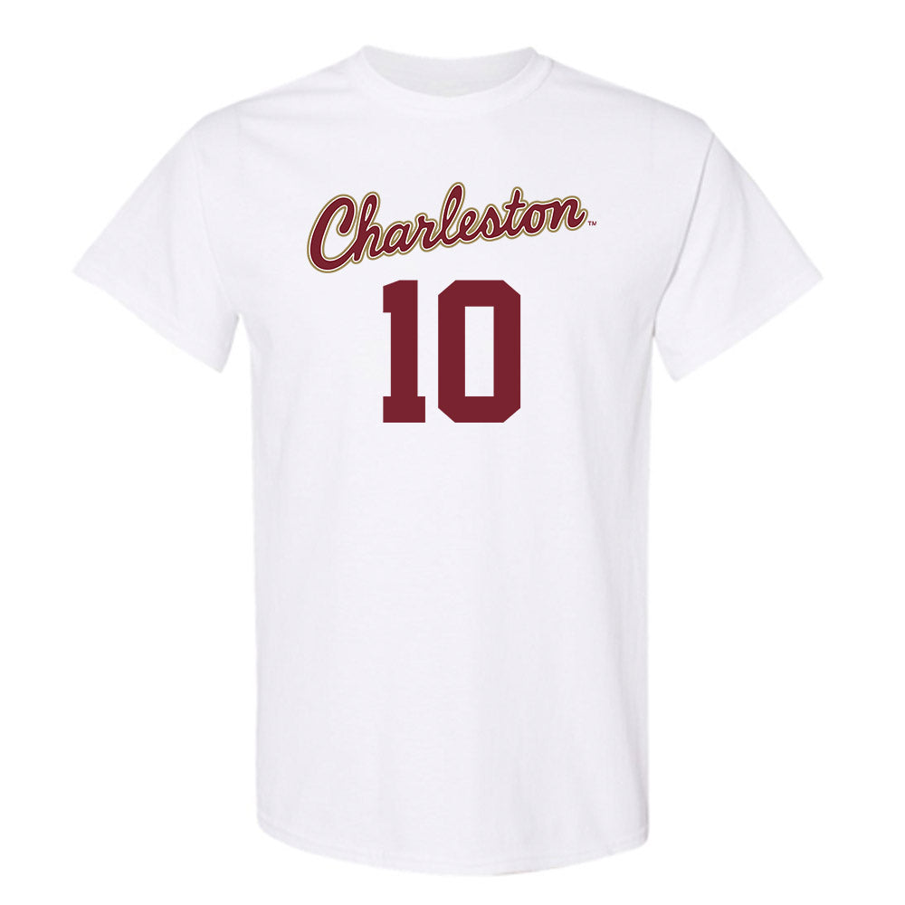 Charleston - NCAA Men's Basketball : Max Green - Sports Shersey T-Shirt-0