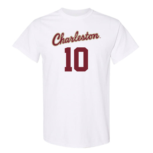 Charleston - NCAA Men's Basketball : Max Green - Sports Shersey T-Shirt-0