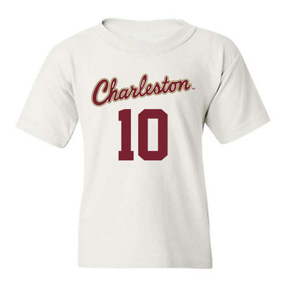 Charleston - NCAA Men's Basketball : Max Green - Sports Shersey Youth T-Shirt-0