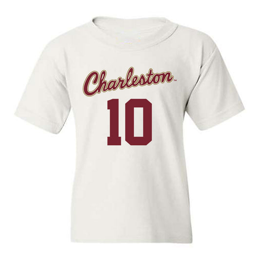 Charleston - NCAA Men's Basketball : Max Green - Sports Shersey Youth T-Shirt-0